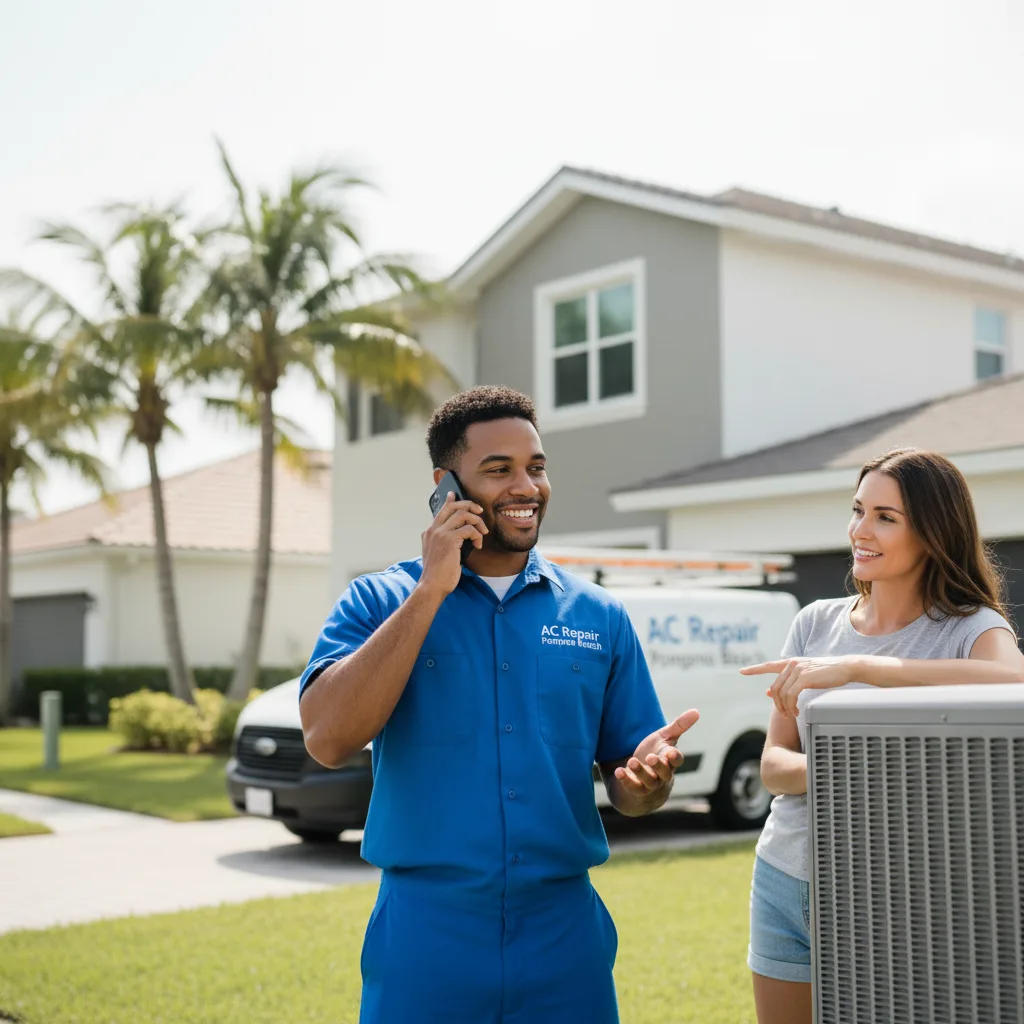 AC Repair Pompano Beach customer support in Foster City